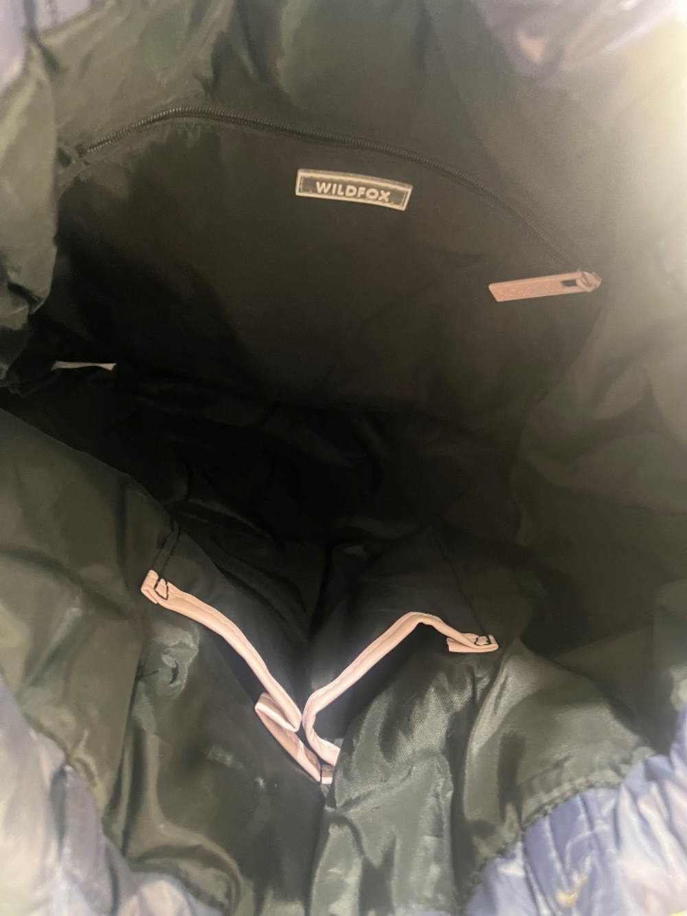 Wildfox Puffy Drawstring Backpack - Picture 4 of 5